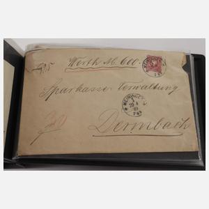 Konvolut Belege und Feldpost