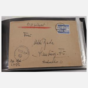 Konvolut Belege und Feldpost