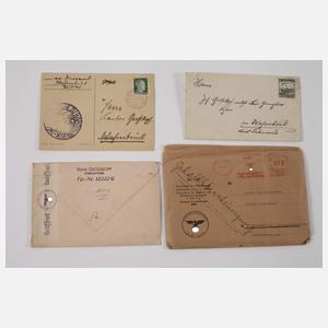 Konvolut Belege und Feldpost 3. Reich