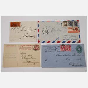 Konvolut Belege Ausland