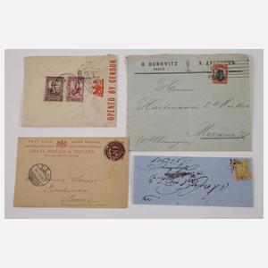 Konvolut Belege Ausland