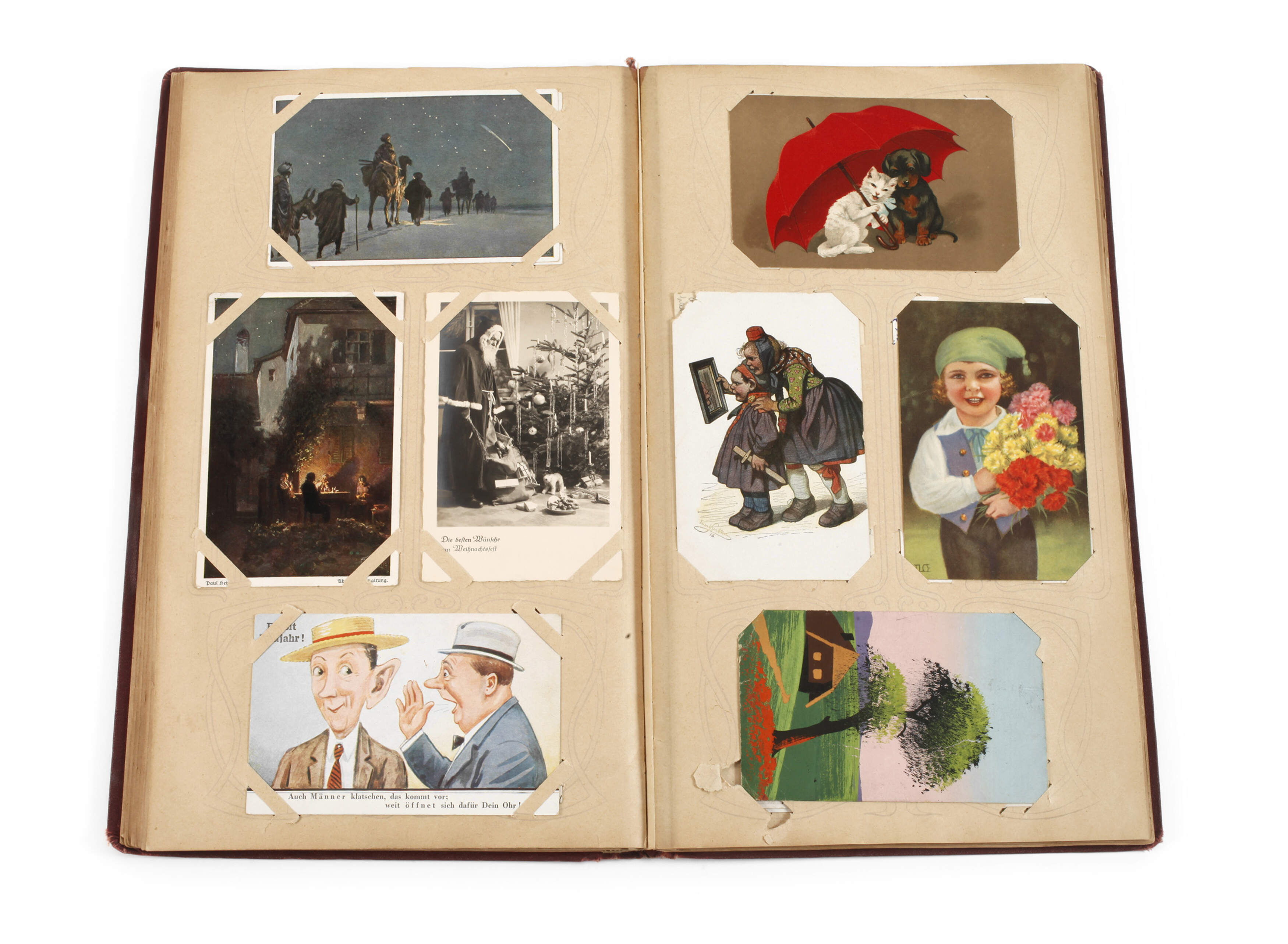 Postkartenalbum Kitsch