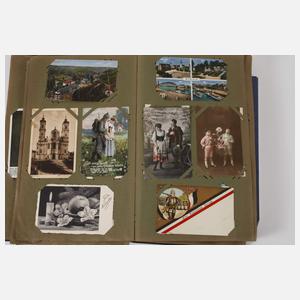Postkartenalbum Varia und Feldpost