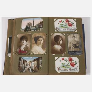 Postkartenalbum Varia und Feldpost