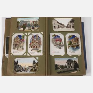 Postkartenalbum Varia und Feldpost