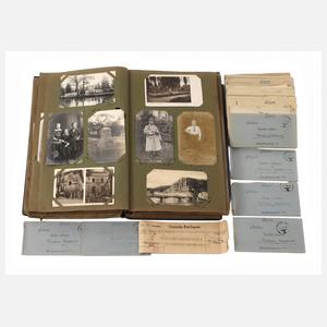 Postkartenalbum Varia und Feldpost