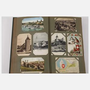 Ansichtskartenalbum Deutschland, Schweiz