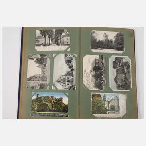 Konvolut Post- und Ansichtskarten