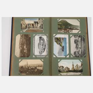 Konvolut Post- und Ansichtskarten