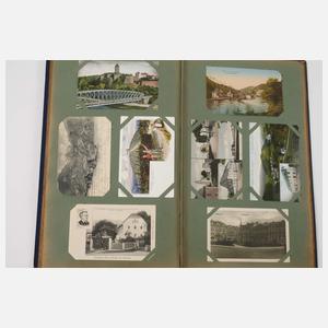 Konvolut Post- und Ansichtskarten