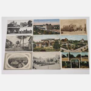 Konvolut Post- und Ansichtskarten Varia