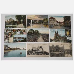 Konvolut Ansichtskarten Varia