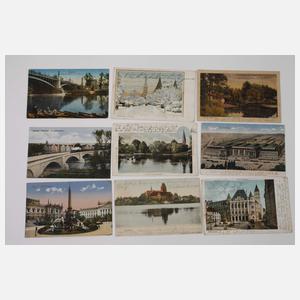 Konvolut Ansichtskarten Varia