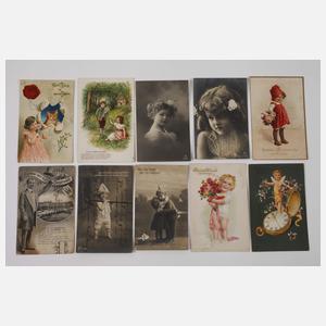 Konvolut Ansichtskarten Varia