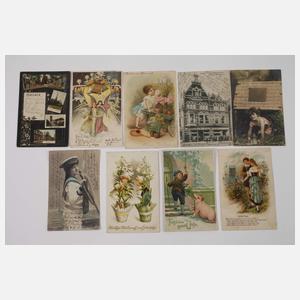 Konvolut Ansichtskarten Varia
