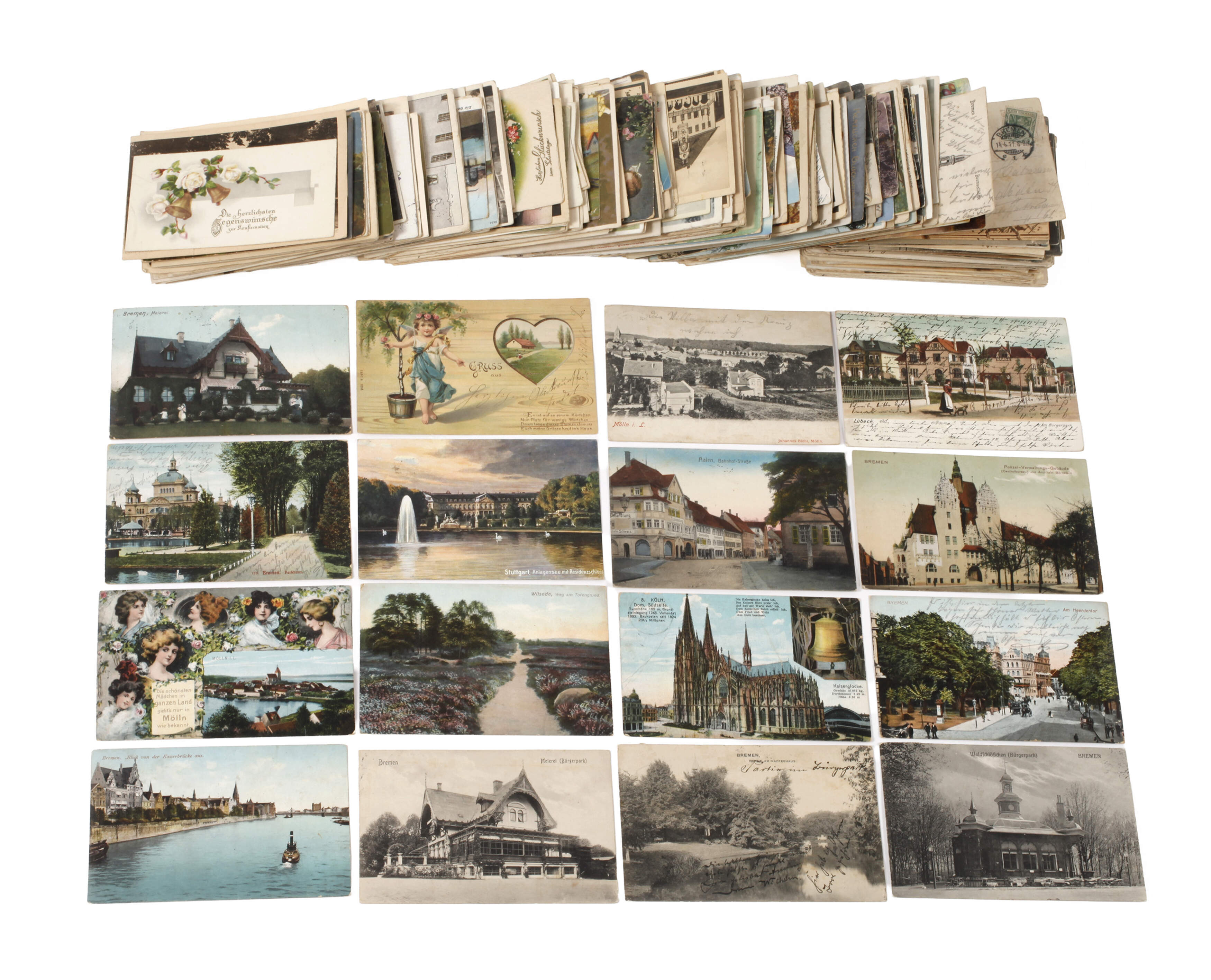 Konvolut Ansichtskarten Varia