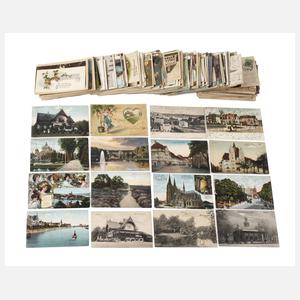 Konvolut Ansichtskarten Varia