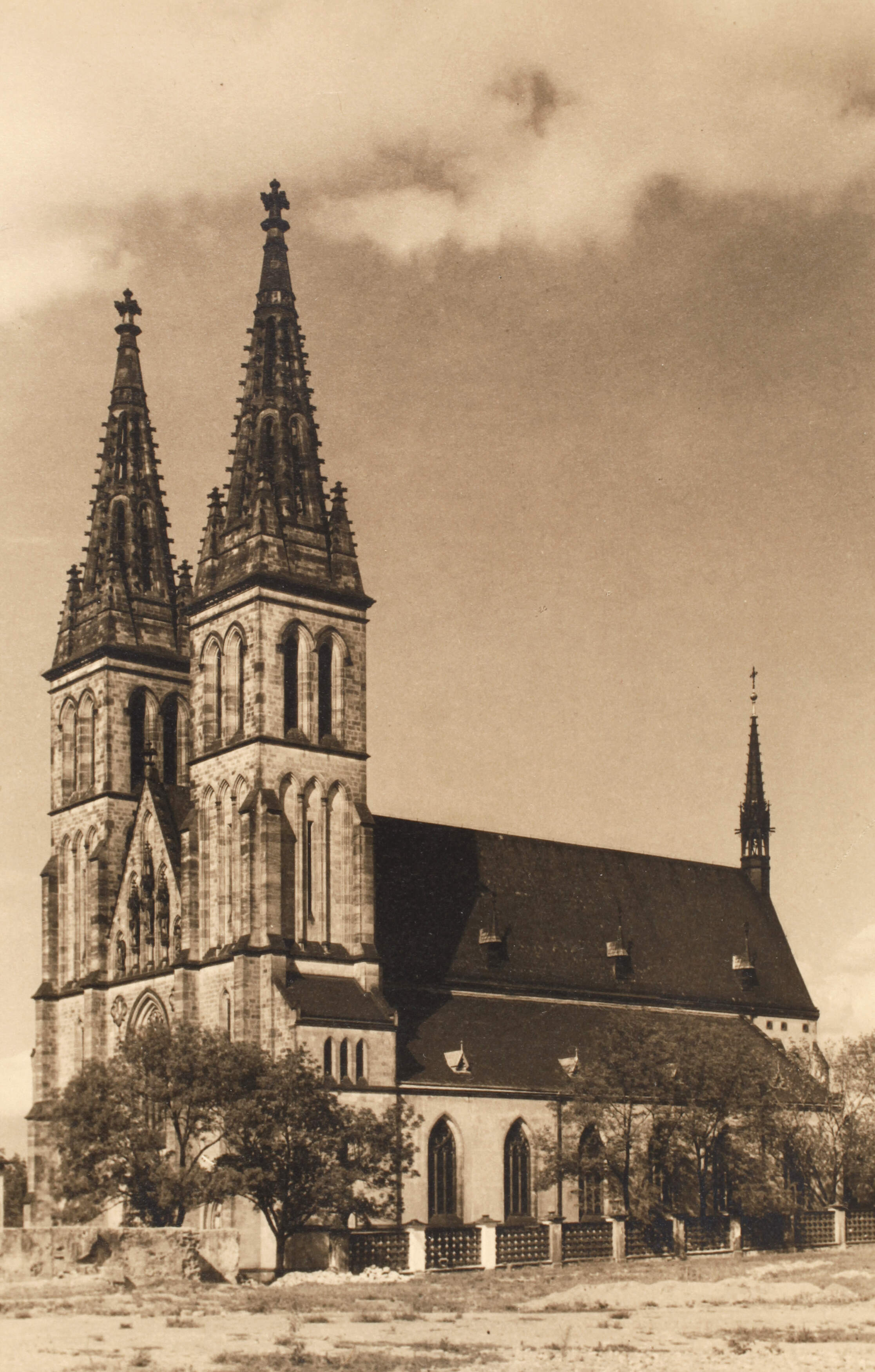 Josef Sudek, Basilika Peter und Paul in Prag