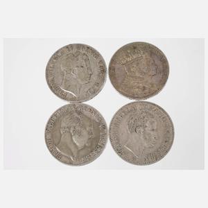 Konvolut Silbermünzen Preußen