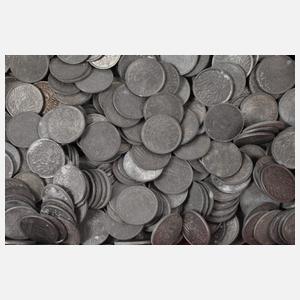 Konvolut Kleinmünzen Kaiserreich