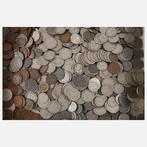 Konvolut Kleinmünzen Kaiserreich