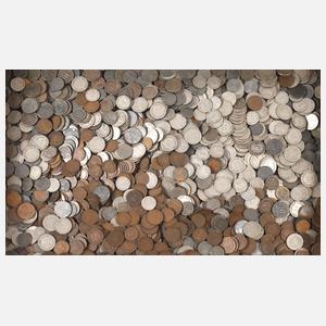 Konvolut Kleinmünzen Kaiserreich