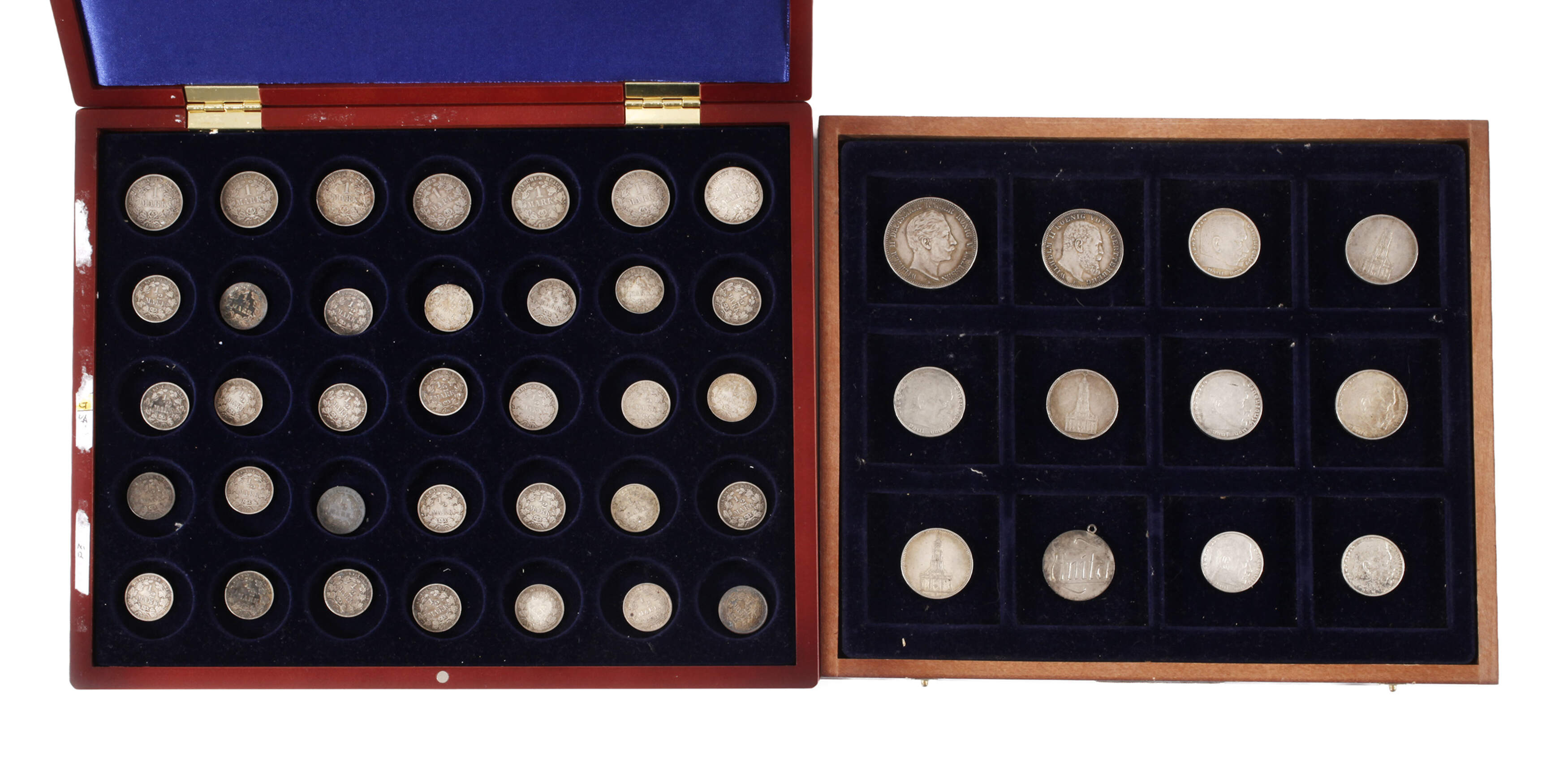 Konvolut Silbermünzen Deutsches Reich