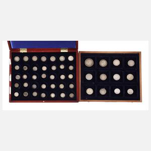 Konvolut Silbermünzen Deutsches Reich