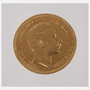 10 Mark Gold Preußen