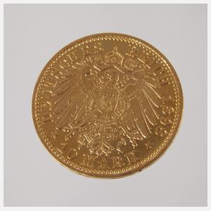 10 Mark Gold Preußen