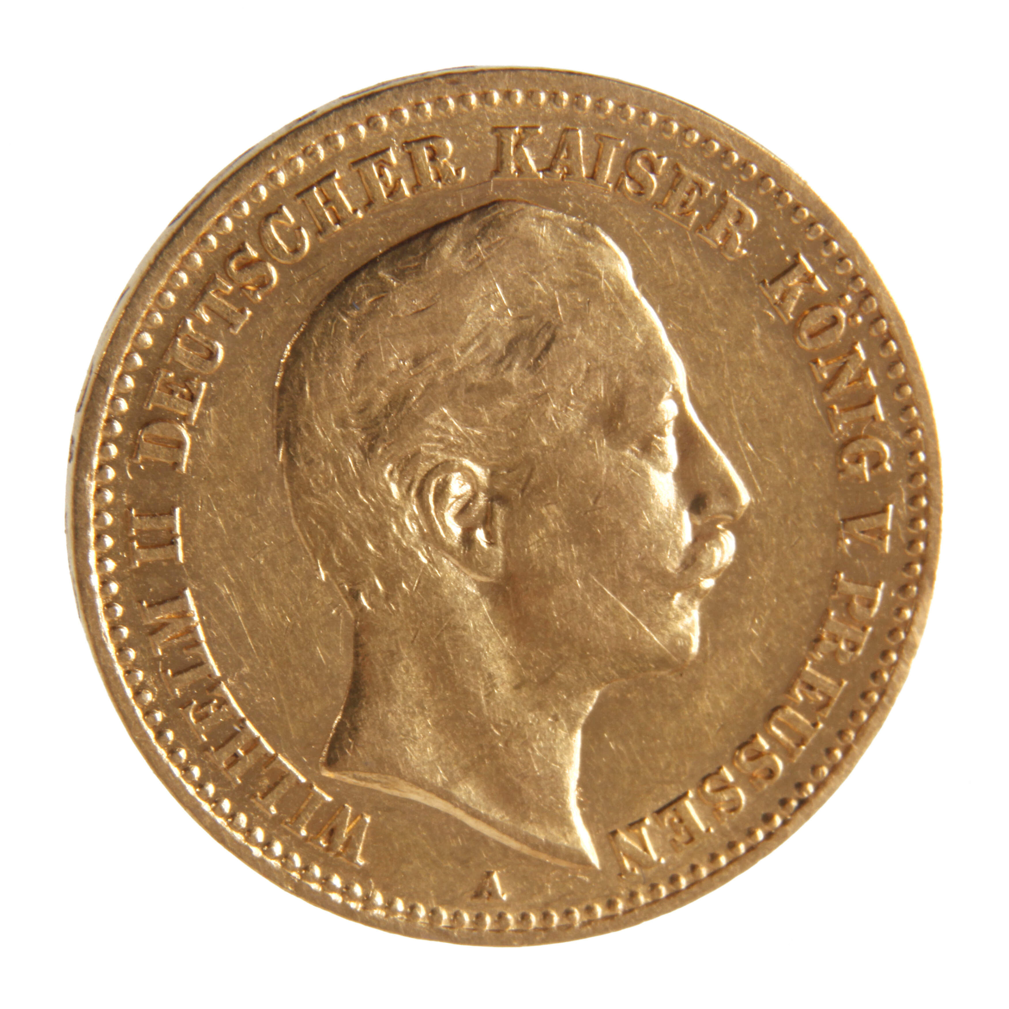 10 Mark Gold Preußen