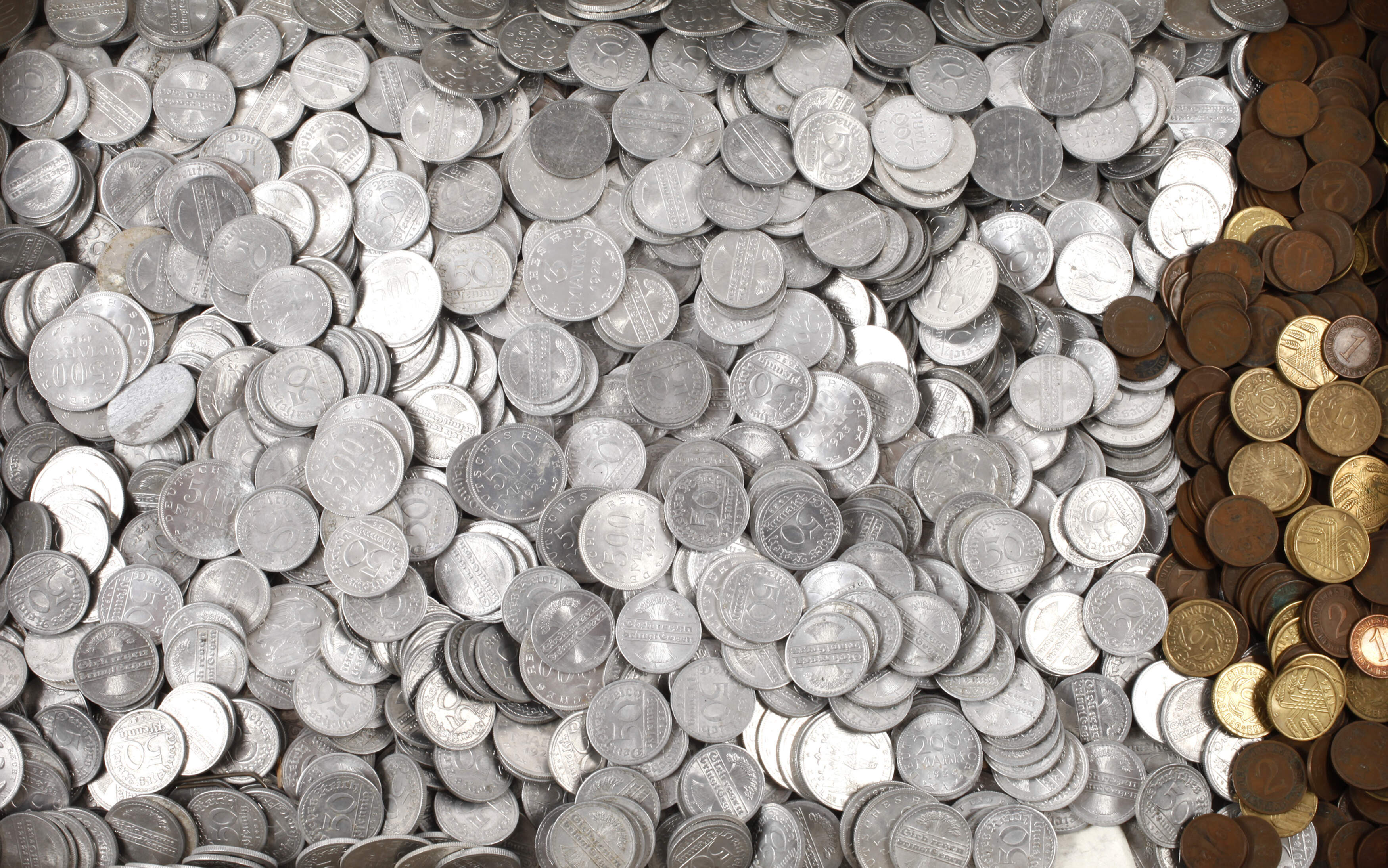 Posten Kleinmünzen Inflation & Weimarer Republik