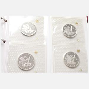 Konvolut 5 + 10 DM Gedenkmünzen BRD