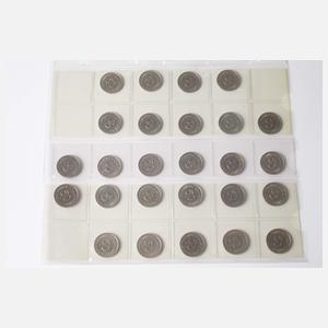 Sammlung DM Kursmünzen BRD