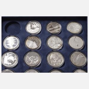 Konvolut 10 Euro Gedenkmünzen BRD