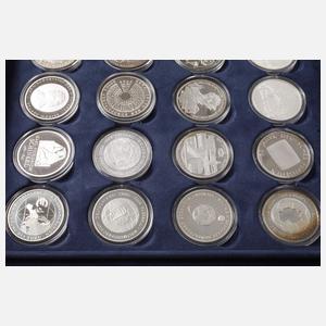 Konvolut 10 Euro Gedenkmünzen BRD