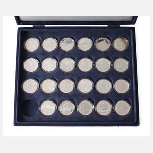 Konvolut 10 Euro Gedenkmünzen BRD