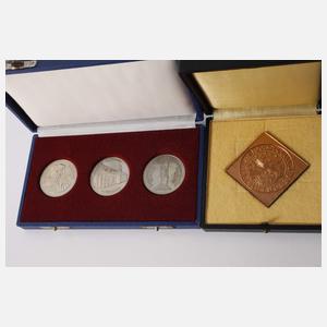 Konvolut Münzen und Medaillen DDR