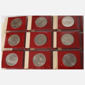 Konvolut Münzen DDR