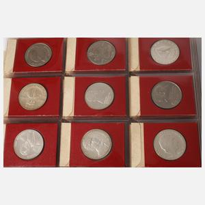 Konvolut Münzen DDR