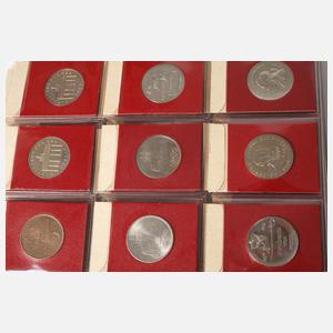 Konvolut Münzen DDR