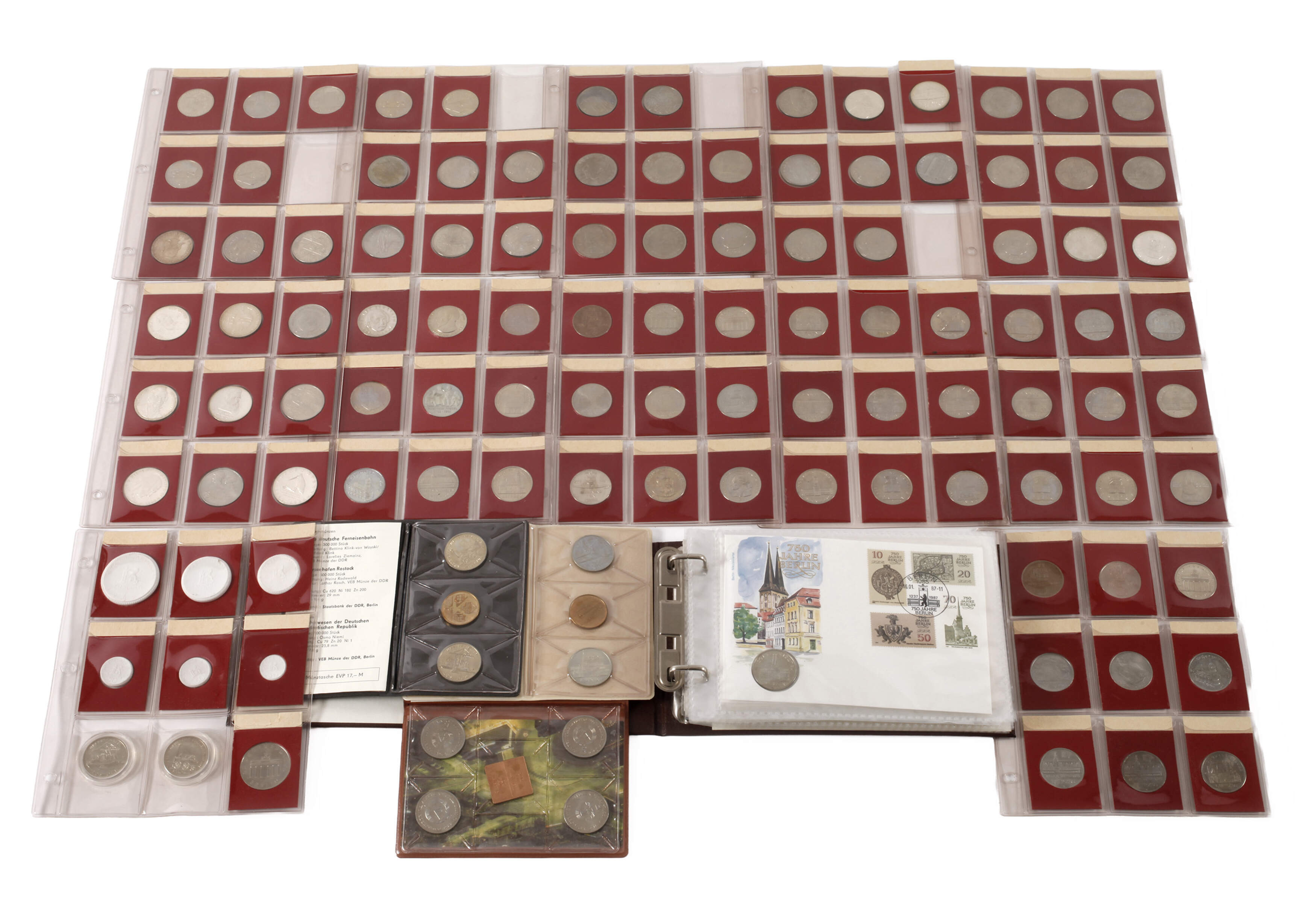 Konvolut Münzen DDR