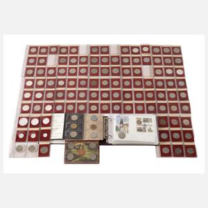 Konvolut Münzen DDR