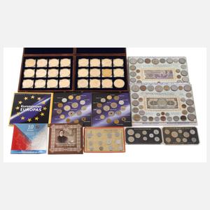 Konvolut Münzen und Medaillen