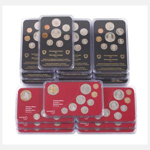 Konvolut Kursmünzensätze Schweiz