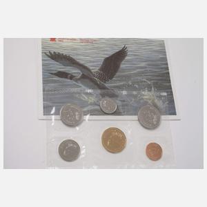 Konvolut Silbermünzen Kanada