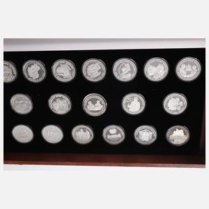 Konvolut Silbermedaillen Deutschland