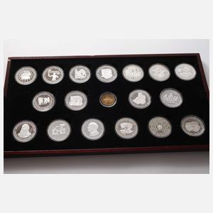 Konvolut Silbermedaillen Deutschland