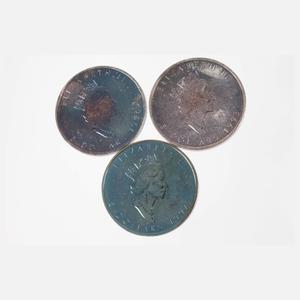 Konvolut Silberunzen Kanada