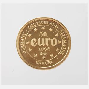 Goldmünze Karl der Große